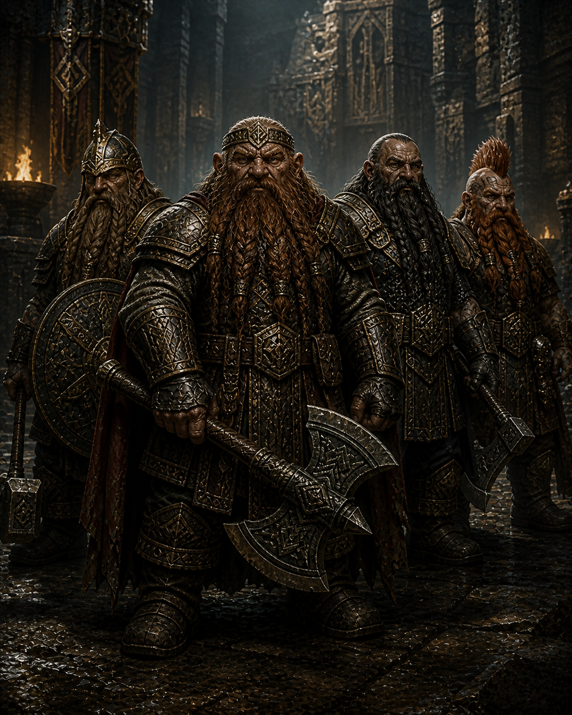 Dwarf race portrait