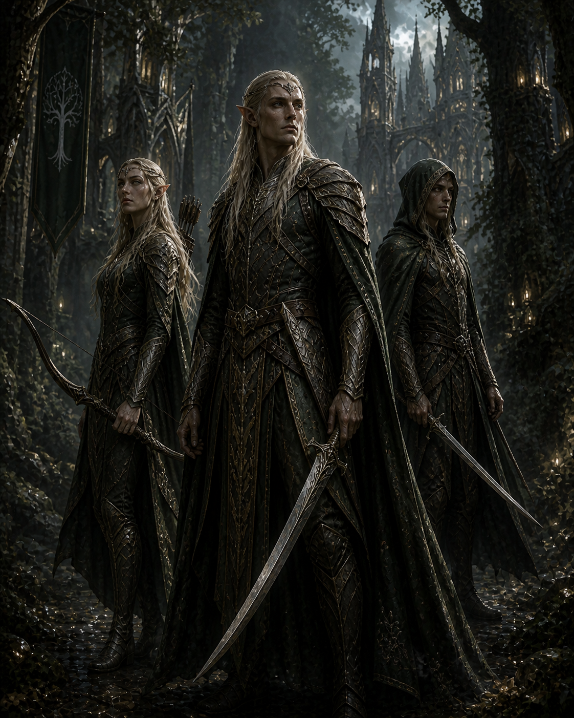 Elf race portrait
