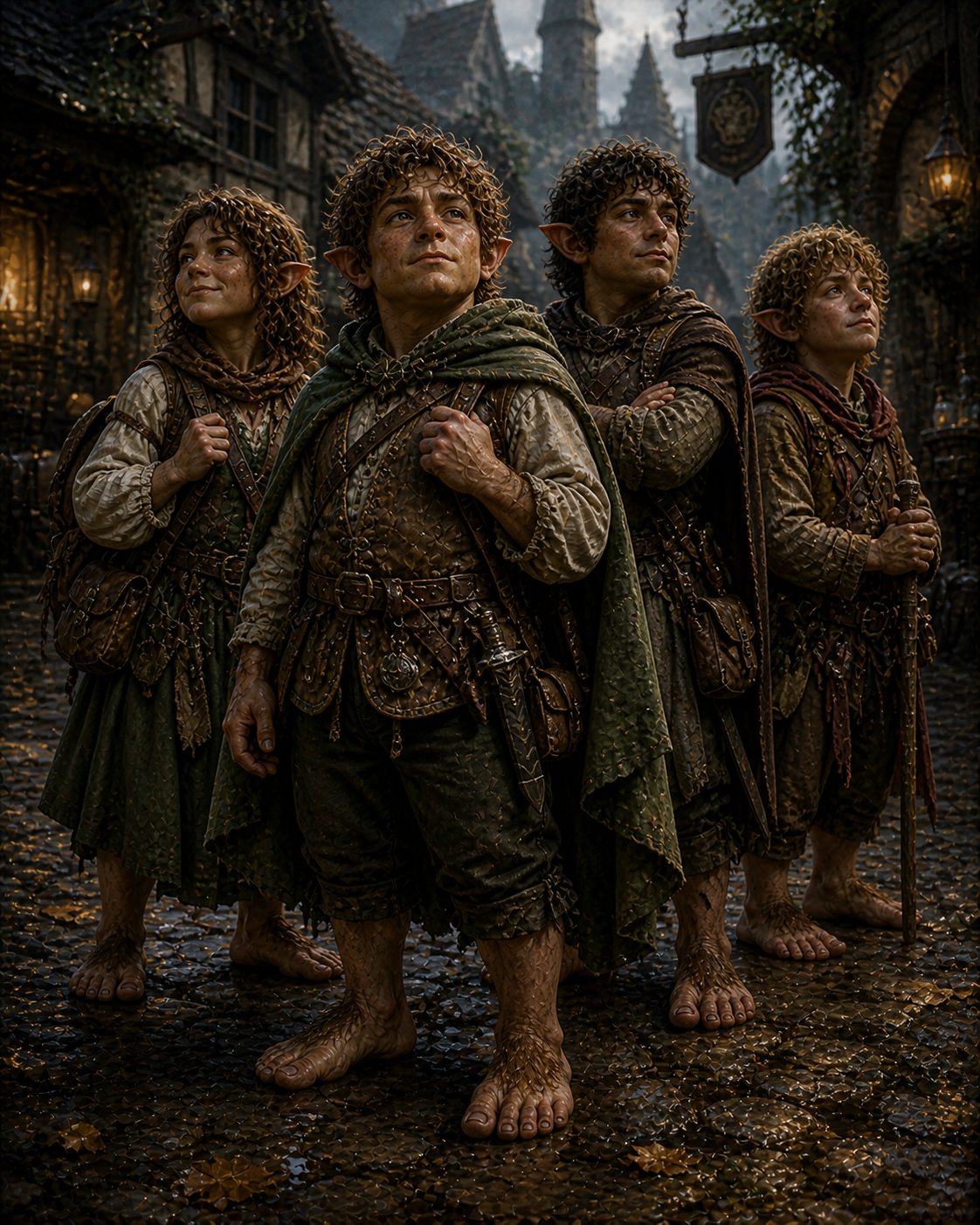 Halfling race portrait