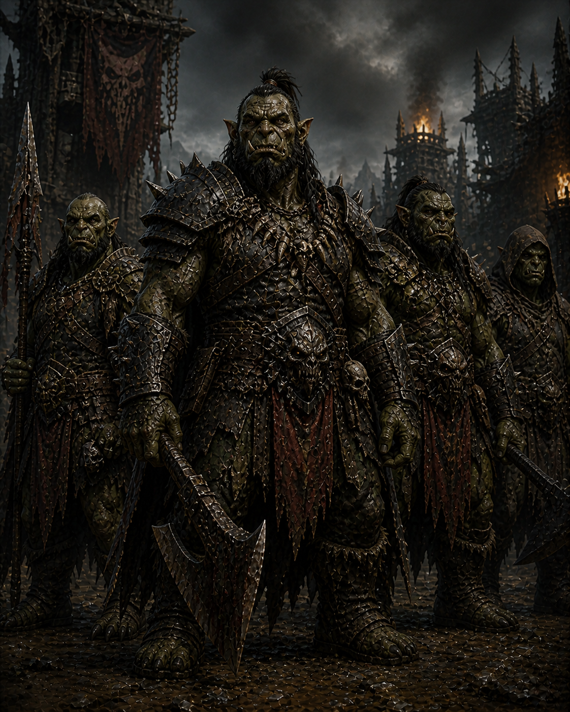 Orc race portrait